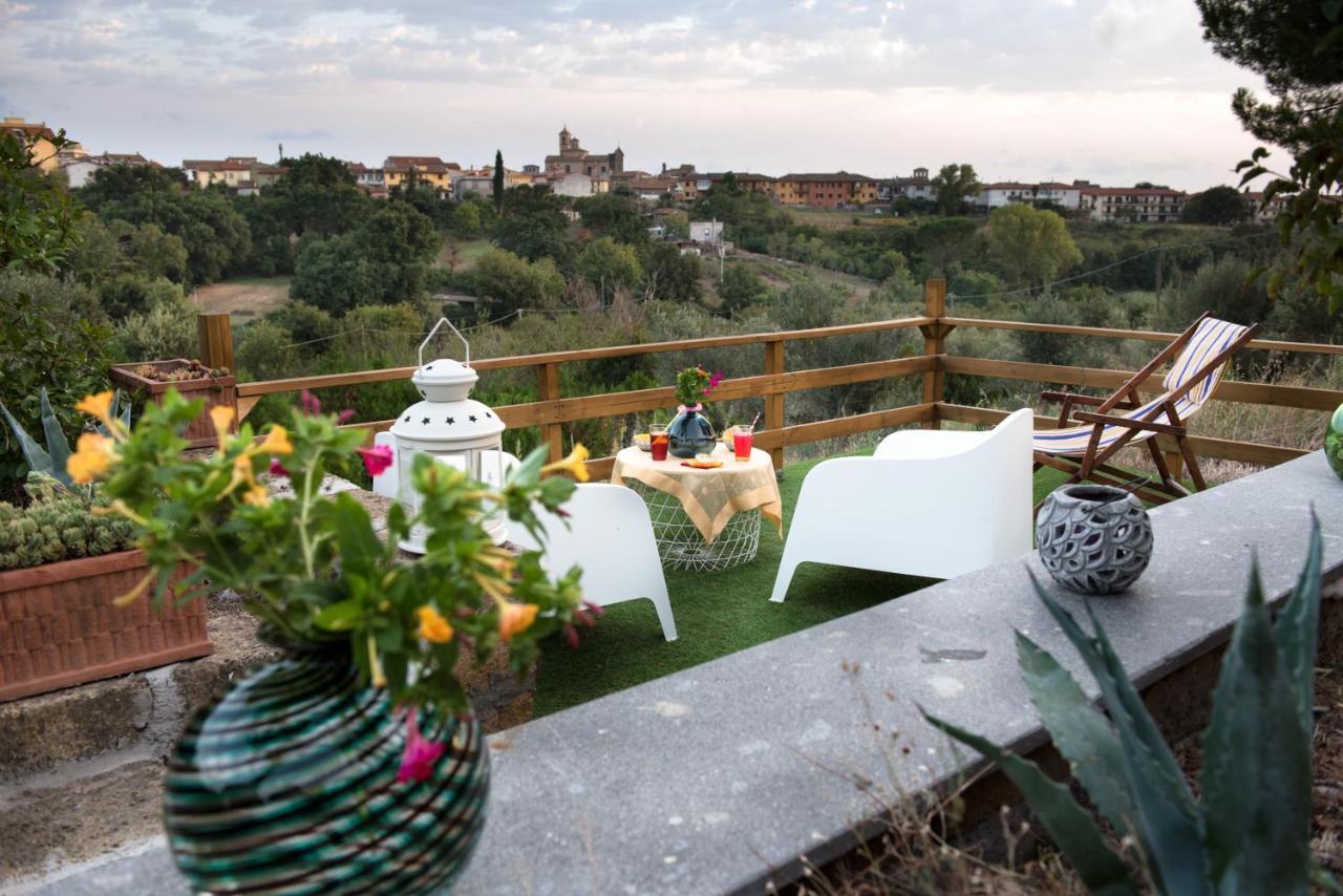 Bed and Breakfast Le Terrazze Di Casa Bonelli Ветралла Экстерьер фото